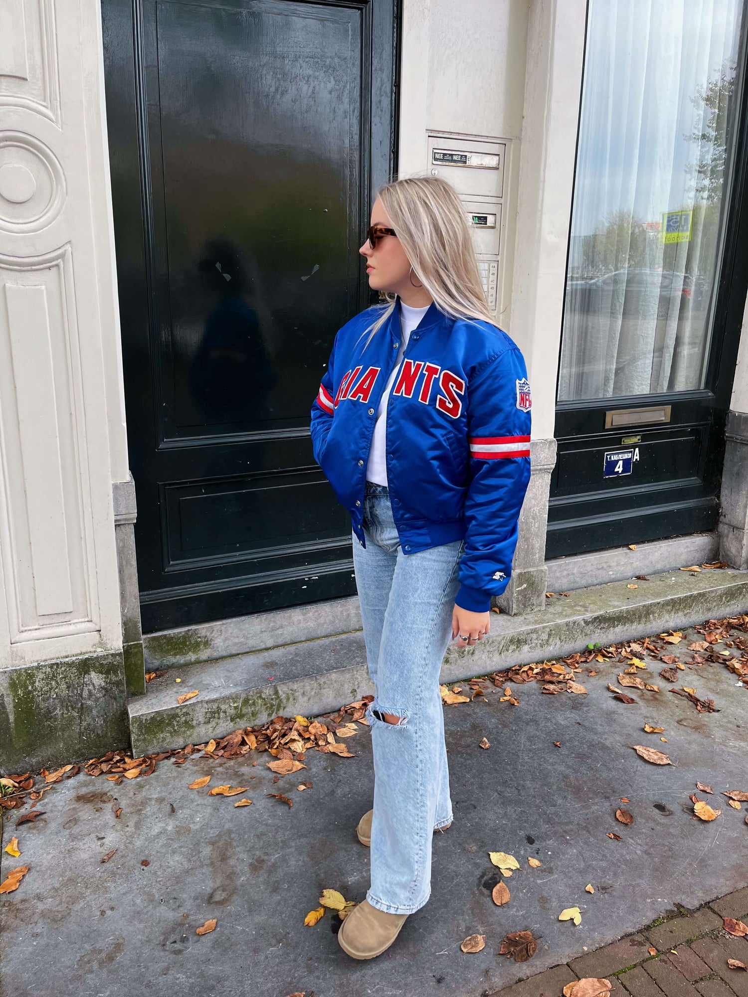 NY Giants bomber | Laura Stappers Vintage