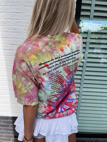 Vintage tie dye t-shirt | Laura Stappers Vintage