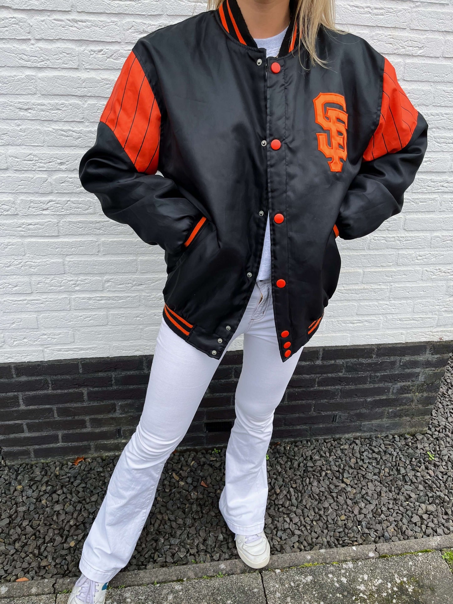 Vintage San Francisco Giants Windbreaker jacket