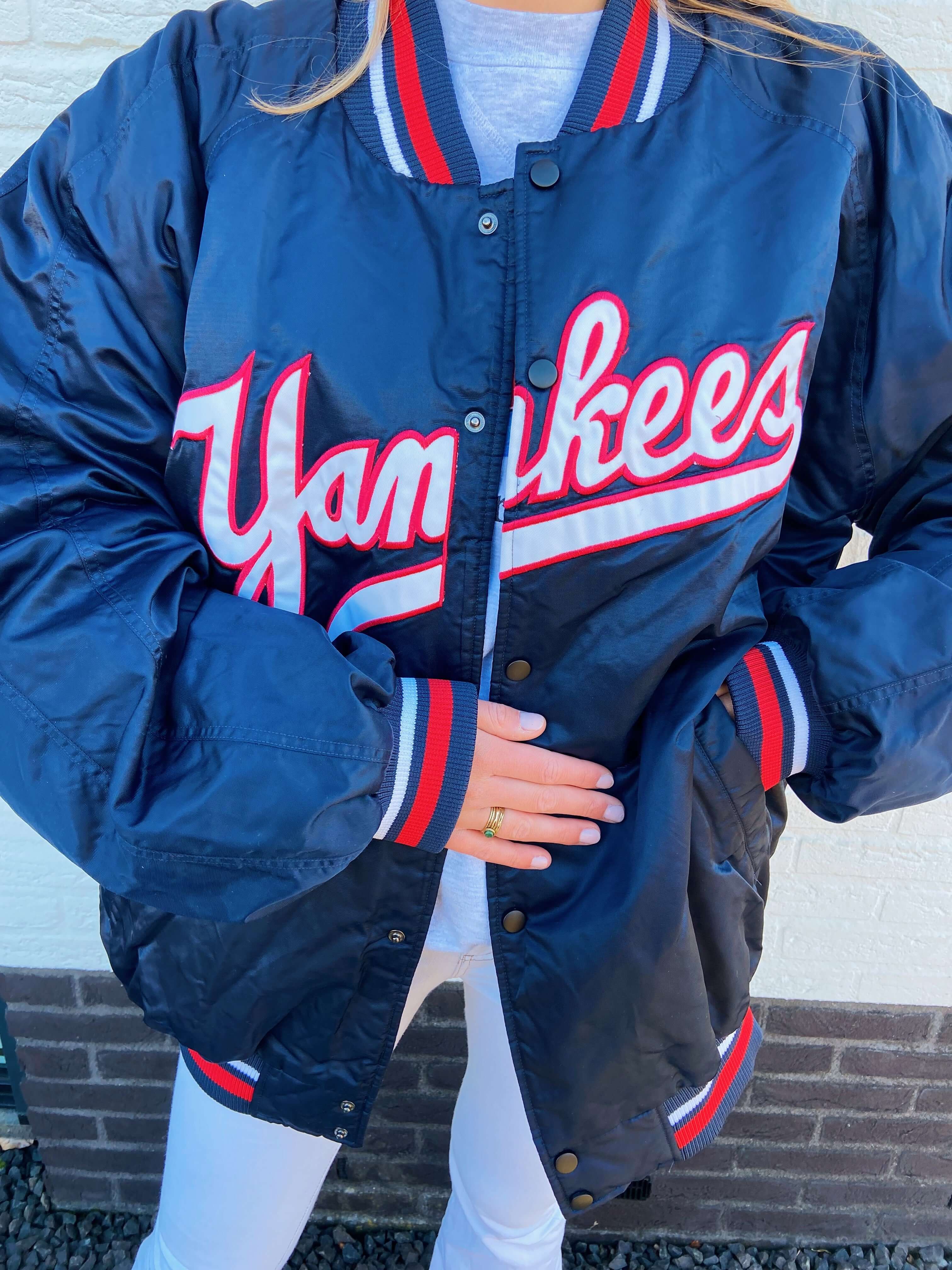 Vintage yankees bomber online jacket