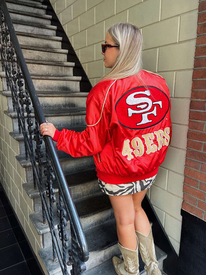 Vintage San Francisco 49ers bomber | Laura Stappers Vintage