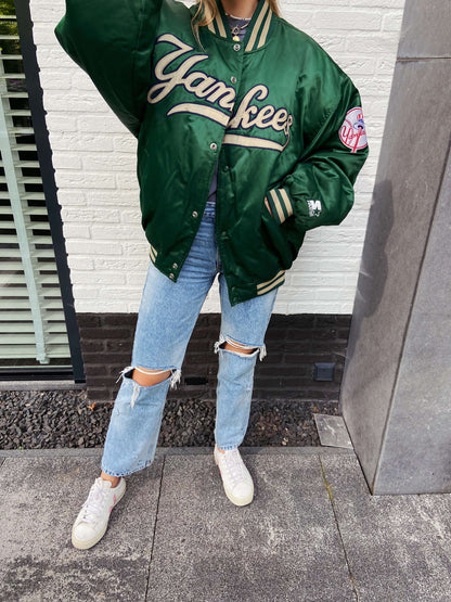 Yankees bomber green