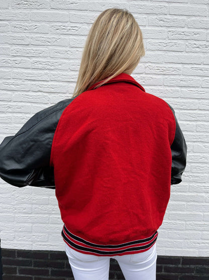 "L" vintage varsity jacket | Laura Stappers Vintage