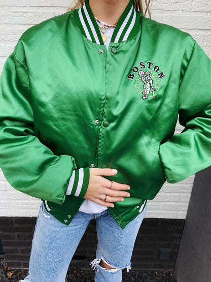 Celtics bomber | Laura Stappers Vintage