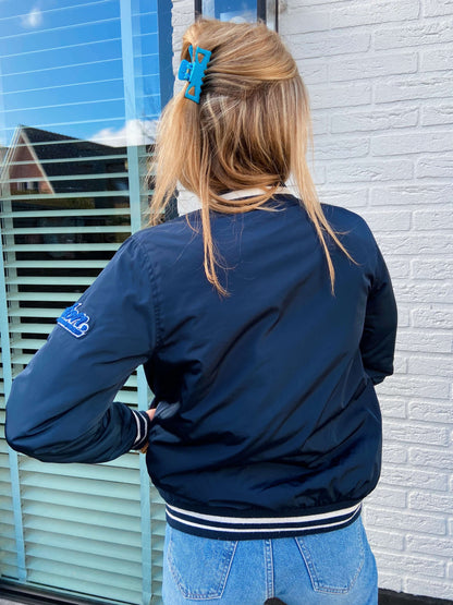 Keaton bomber jacket donkerblauw | Laura Stappers Vintage