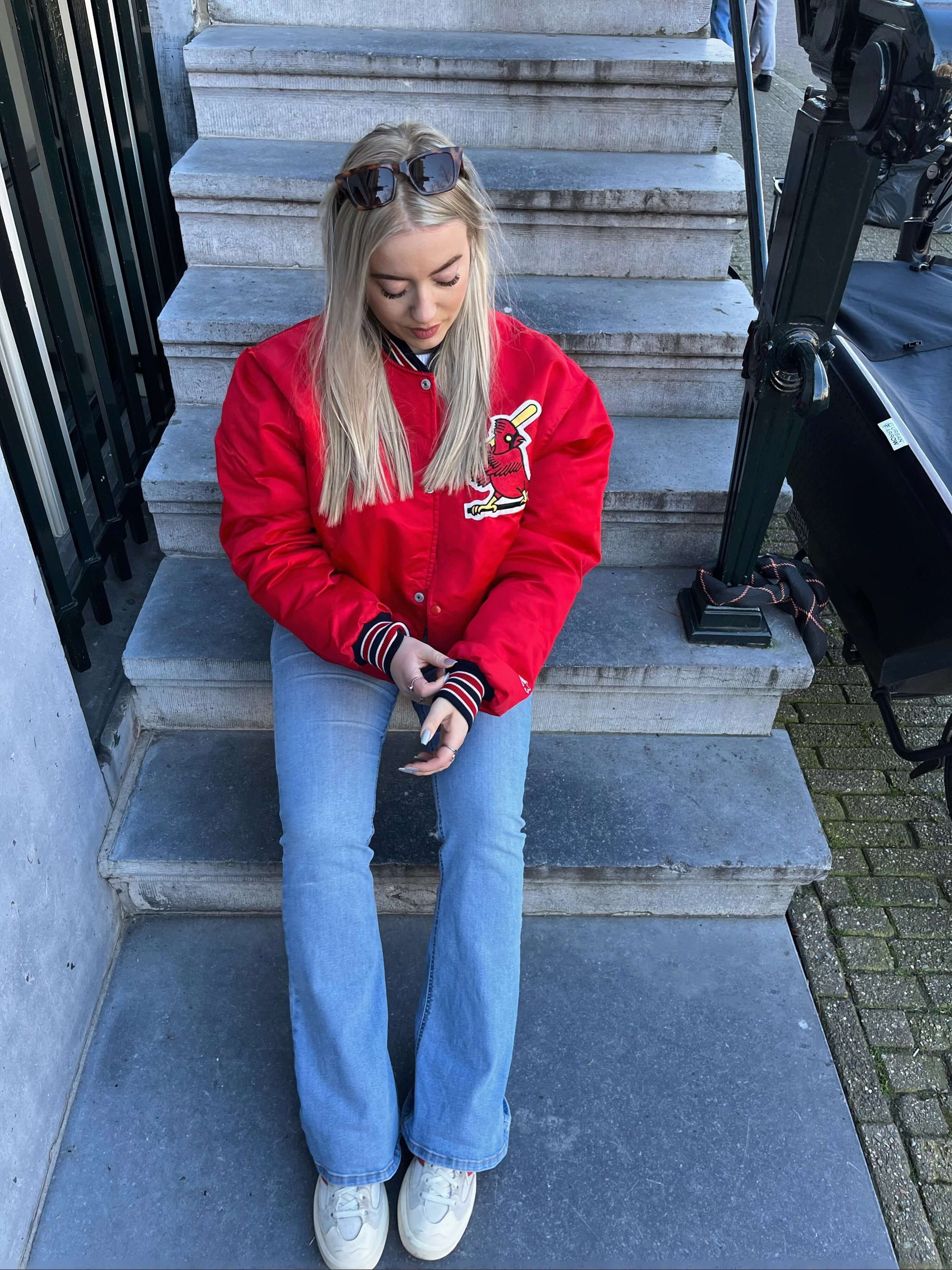 Vintage Starter Cardinal jacket