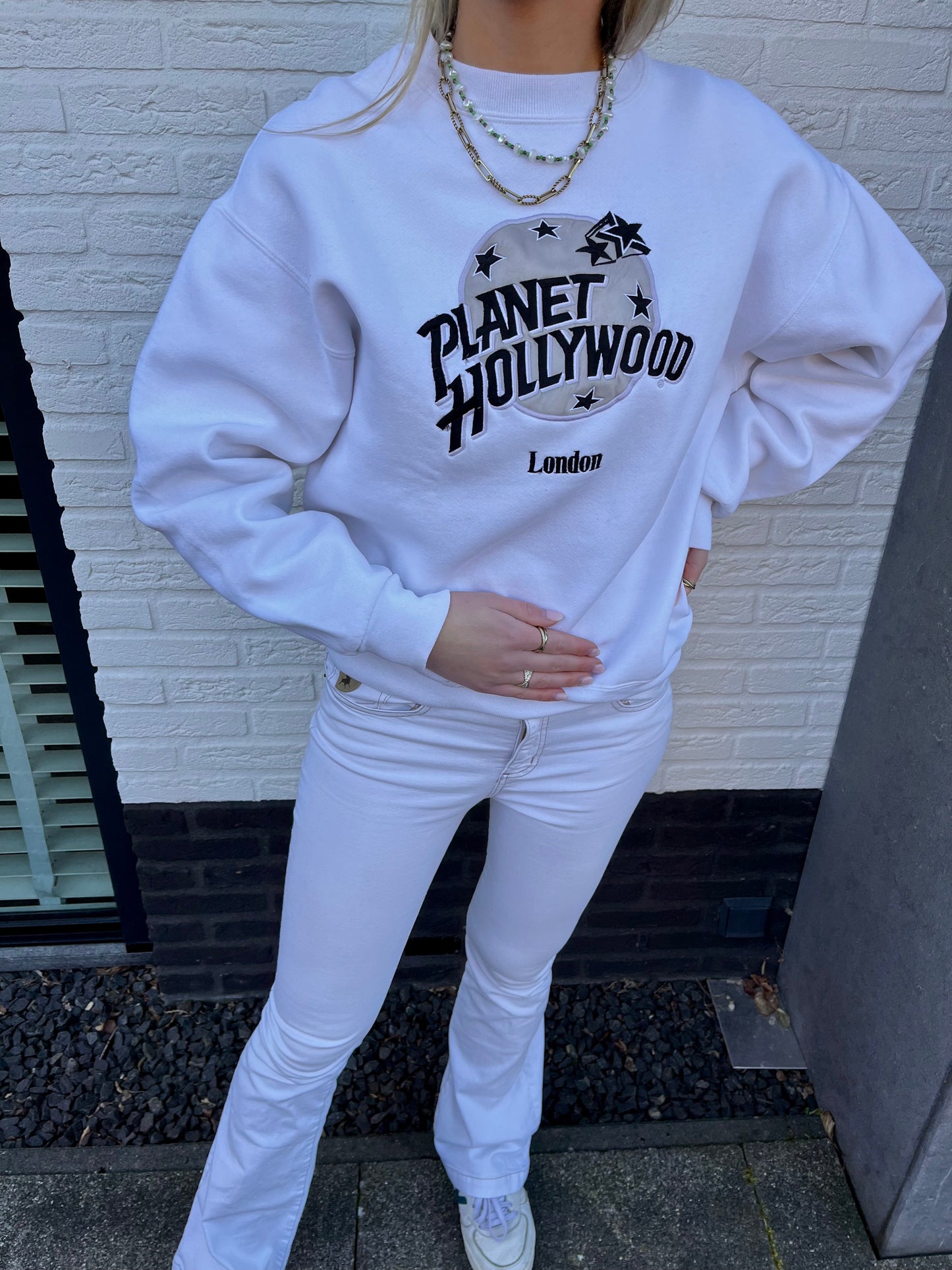 Vintage Planet Hollywood London sweater | Laura Stappers Vintage
