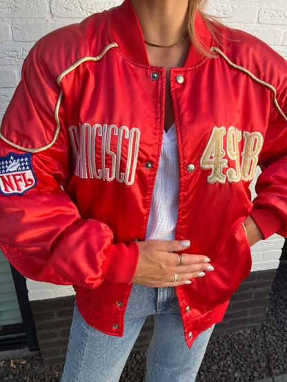 Vintage San Francisco 49ers bomber | Laura Stappers Vintage